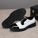 Louis Vuitton Monogram Emberoidered Lace Up Shoes For Men # 265868
