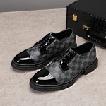 Louis Vuitton Monogram Emberoidered Lace Up Shoes For Men # 265869, cheap LV Dress Shoes
