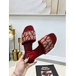 Valentino Flat Slides Sandals For Women # 265897, cheap Valentino Sandals