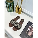 Valentino Flat Slides Sandals For Women # 265898, cheap Valentino Sandals