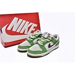 Nike Dunk Low Avocado Green Double Swoosh Sneakers Unisex # 265913