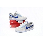 Nike Dunk Ivory Hyper Royal Sneakers Unisex # 265929, cheap Dunk SB Middle
