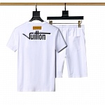 Louis Vuitton Crew Neck Tracksuits For Men # 265948, cheap LV Tracksuits