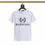 Balenciaga Crew Neck Short Sleeve T Shirts For Men # 266010