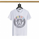 Versace Crew Neck Short Sleeve T Shirts For Men # 266026, cheap Men's Versace