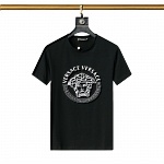 Versace Crew Neck Short Sleeve T Shirts For Men # 266028, cheap Men's Versace