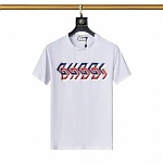 Gucci Crew Neck Short Sleeve T Shirts For Men # 266038