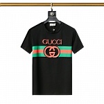 Gucci Crew Neck Short Sleeve T Shirts For Men # 266039