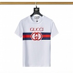 Gucci Crew Neck Short Sleeve T Shirts For Men # 266040