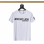 Moncler Crew Neck Short Sleeve T Shirts For Men # 266058