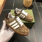 Gucci x Adidas GG Canvas Sneaker For Kids # 266069