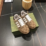 Gucci x Adidas GG Canvas Sneaker For Kids # 266069, cheap Gucci Shoes For Kids