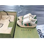 Gucci Screener Leather Sneaker For Kids # 266074, cheap Gucci Shoes For Kids
