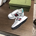 Gucci Leather Sneaker For Kids # 266076, cheap Gucci Shoes For Kids