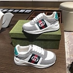 Gucci Leather Sneaker For Kids # 266076, cheap Gucci Shoes For Kids