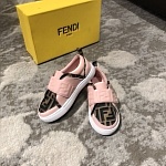 Fendi Leather Sneaker For Kids # 266078, cheap Fendi Shoes For Kids