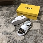 Fendi Leather Sneaker For Kids # 266079, cheap Fendi Shoes For Kids