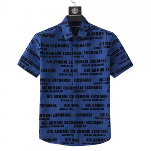 $34.00,Armani Short Sleeve Anti Wrinkle Shirts For Men # 266527