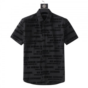 $34.00,Armani Short Sleeve Anti Wrinkle Shirts For Men # 266528