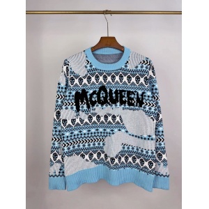 $48.00,Alexander McQueen Round Neck Sweaters Unisex # 266756