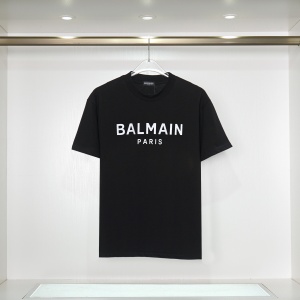 $26.00,Balmain Short Sleeve T Shirts Unisex # 266920