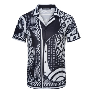 D&G Short Sleeve Shirts For Men # 267638