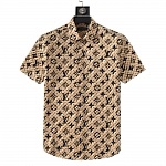 Louis Vuitton Short Sleeve Anti Wrinkle Shirts For Men # 266526