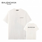 Balenciaga Short Sleeve T Shirts Unisex # 266844, cheap Balenciaga T Shirts