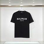 Balmain Short Sleeve T Shirts Unisex # 266920, cheap Balmain T-shirts