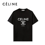Celine Short Sleeve T Shirts Unisex # 266993
