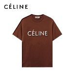 Celine Short Sleeve T Shirts Unisex # 266998