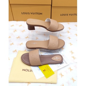 $58.00,Louis Vuitton Monogram Embossed Slides For Women # 268998