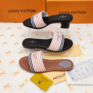$58.00,Louis Vuitton Stripe Slides For Women # 269009