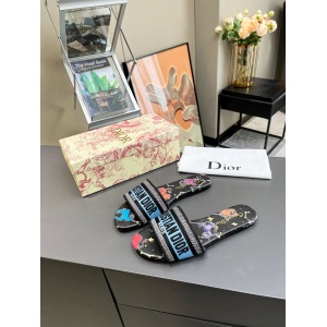 $55.00,Dior Dway Canvas Slide For Women # 269048