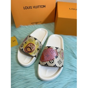 $55.00,Louis Vuitton Monogram Rubber Slides For Women # 269087