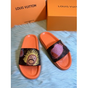 $55.00,Louis Vuitton Monogram Rubber Slides For Women # 269089