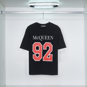 $25.00,McQueen Short Sleeve T Shirts Unisex # 269122