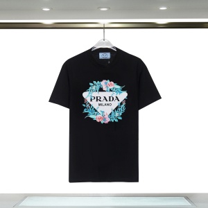 $26.00,Prada Short Sleeve T Shirts Unisex # 269384