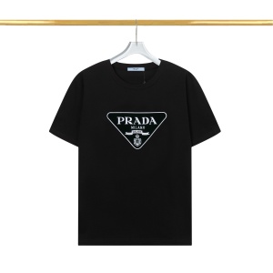 $35.00,Prada Short Sleeve T Shirts Unisex # 269445