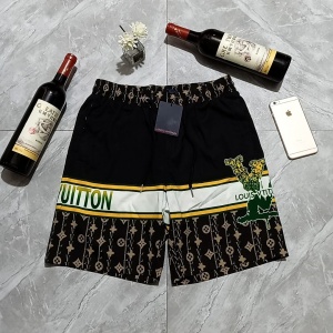 $27.00,Louis Vuitton Monogram Print Shorts For Men # 269532