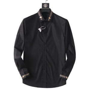 $45.00,Versace Long Sleeve Shirts For Men # 269691