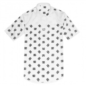 $49.00,D&G Logo Printed Short Sleeve Shirts For Men # 269709