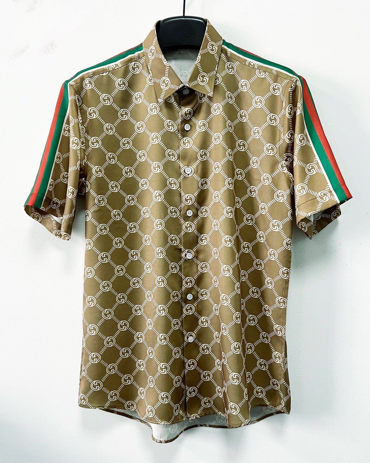 Gucci Short Sleeve Shirts For Men # 269728, cheap Gucci shirt, only $49!