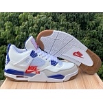 Nike SB x Air Jordan 4 Sapphire Blue Sneakers Unisex # 268696