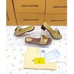 Louis Vuitton Lock It Flat Mule For Women # 269020, cheap LV Slipper For Women