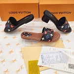 Louis Vuitton Leather Mule For Women # 269028, cheap LV Slipper For Women