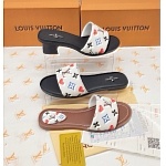 Louis Vuitton Leather Mule For Women # 269029, cheap LV Slipper For Women