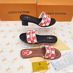 Louis Vuitton Leather Mule For Women # 269036, cheap LV Slipper For Women