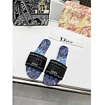 Dior Dway Canvas Slide For Women # 269043