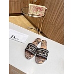 Dior Dway Canvas Slide For Women # 269049